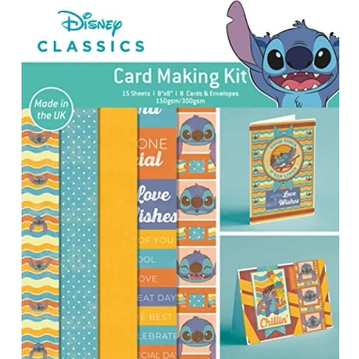Afbeelding van Lilo and Stitch Card Making Kit Makes 8 Cards
