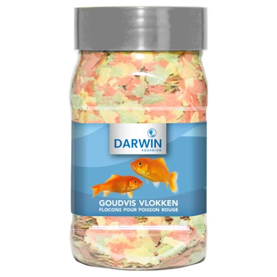 Afbeelding van Darwin Goudvis Vlokken Vissenvoer 330 ml