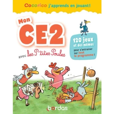 Image de Cocorico J&#039;apprends en jouant ! Mon CE2 avec les P&#039;tites Poules
