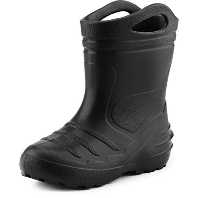 Afbeelding van Ladeheid EVA regenlaarzen unisex kinderen KL051, zwart.