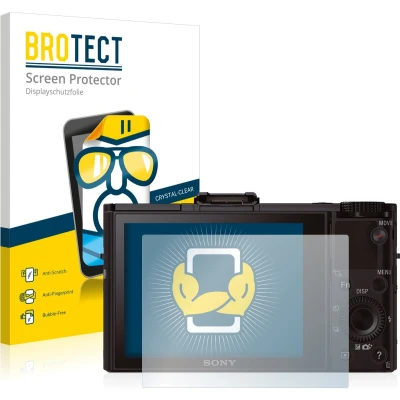 Afbeelding van BROTECT Screenprotector voor Sony Cyber Shot DSC RX100 II Folie Beschermfolie transparant (2 Stuks)