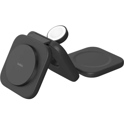 Afbeelding van Belkin BoostCharge Pro Hoofdtelefoons, Smartphone, Smartwatch Zwart USB Draadloos opladen Snel Binnen