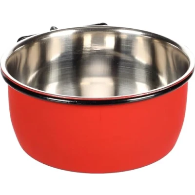 Afbeelding van Flamingo Avaro Eet En Drinkpot Knaagdier;vogel Moer 10cm Rood/ Zwart 290ml 1st