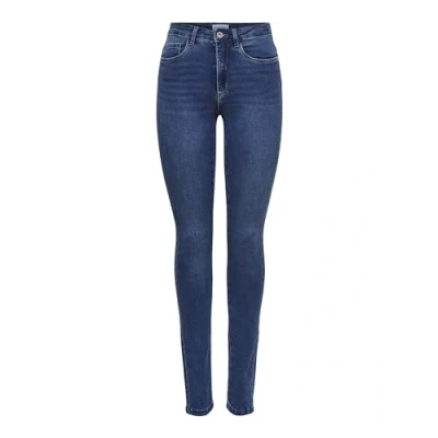 Image de ONLY Femme Jeans Onlroyal High Waist Skinny Jeans, Blue (Medium Denim), M / 34L