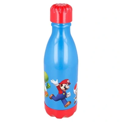 Afbeelding van Super Mario drinkfles waterfles 560 ml 23 cm hoog