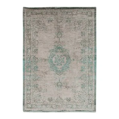 Afbeelding van Louis de Poortere Vloerkleed Medallion Jade Oyster 8259