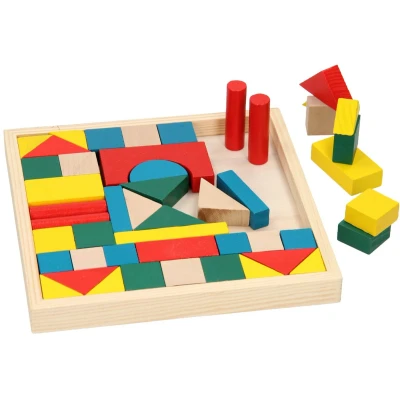 Afbeelding van Houten Bouwblokken, 48dlg.