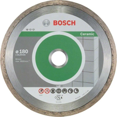 Afbeelding van Bosch Accessories 2608603233 Diamanten doorslijpschijf Diameter 180 mm 10 stuk(s)
