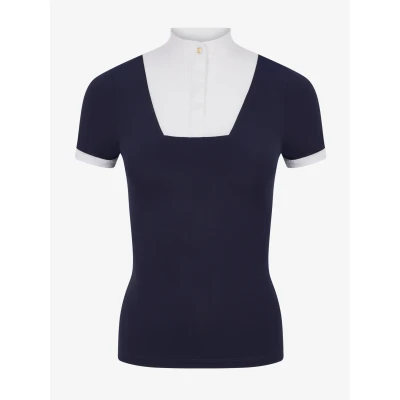 Image de LeMieux T shirt de Concours Sophia Manches Courtes MarinVendu par Agradi