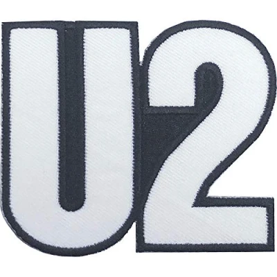 Afbeelding van U2 Logo Patch Wit