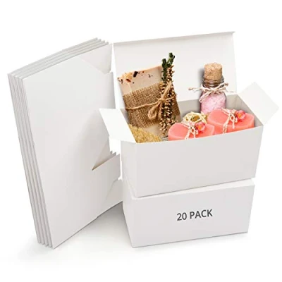Afbeelding van Belle Vous Witte Hobby Kado Dozen (20Pak) Doos Maat L23 x W11,5 H11,5cm Makkelijk in Elkaar te Zetten Presentaties Geschenk Presentjes Feestjes, Verjaardagen, Huwelijken, Vakanties