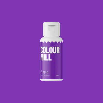 Afbeelding van Colour Mill Oil Blend Voedingskleurstof op Oliebasis Purple 20ml
