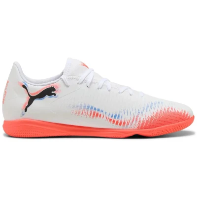 Afbeelding van PUMA Future 8 Play It Voetbalschoenen, uniseks, wit, zwart, stralend rood