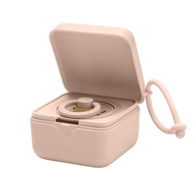 Afbeelding van Bibs Speenhouder Pacifier Box Blush