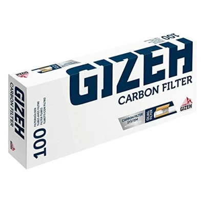 Image de Boite 100 Tubes Silver Tip Charbon avec Filtres