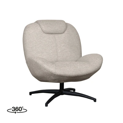 Afbeelding van Clayton fauteuil stof taupe