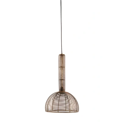 Afbeelding van Light &amp; Living Hanglamp TARTU Ø28x51cm Brons