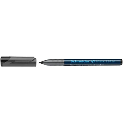 Afbeelding van Schneider universele permanent marker Maxx 224 M zwart S1201