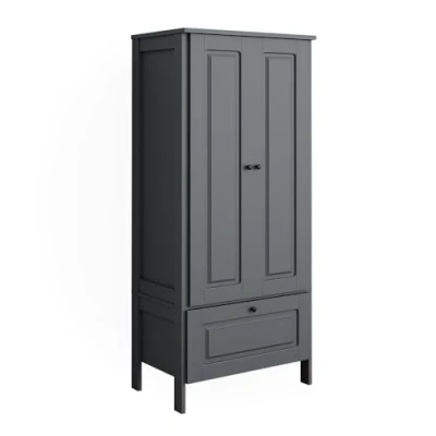Afbeelding van Vitalispa Kinderkledingkast Ajaton, Grijs, 83.3 x 187 cm