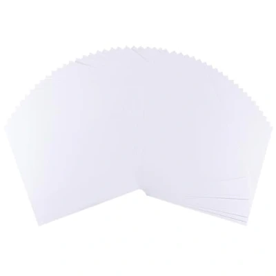 Afbeelding van Florence Sticker Cardstock Papier Glad 30,5x30,5cm Wit 50 stuks