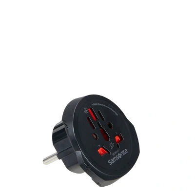Afbeelding van Samsonite Global Travel Accessories World To Europe Adaptor black