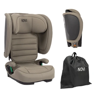 Afbeelding van 50, Korting: Novi Baby Autostoel Max I Size Dark Taupe Incl. Draagtas