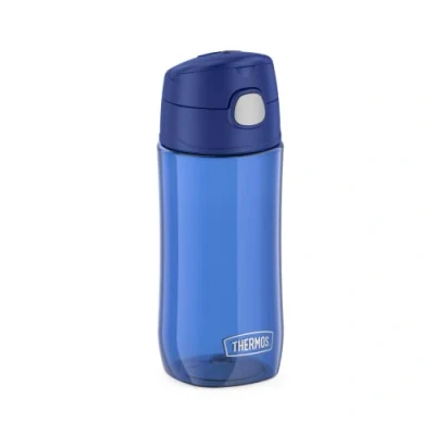 Afbeelding van Thermos Kids Funtainer Tritan drinkfles voor kinderen, licht, volledig waterdicht, marineblauw
