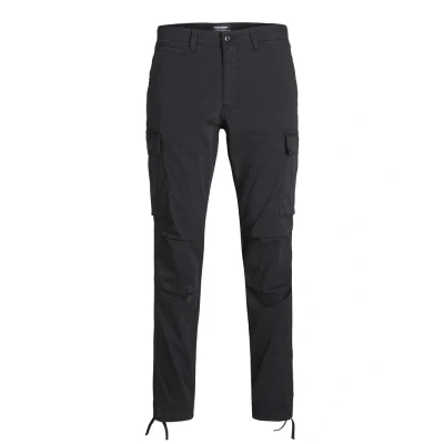 Afbeelding van Jack &amp; Jones Jpstace Jjtucker AMA NOOS Cargobroek, Heren, Maat: 28x30, Black