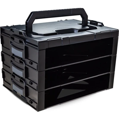 Afbeelding van Sortimo i BOXX Rack 6100000338 Gereedschapskist (leeg) ABS Zwart (b x h) 442 mm 342