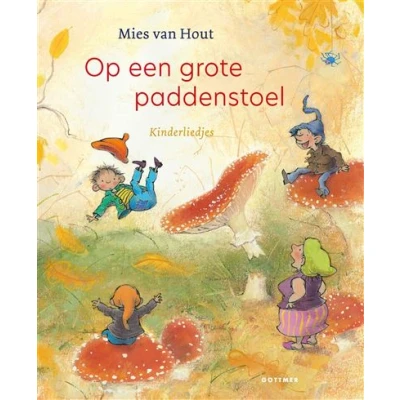 Image de Op een grote paddenstoel