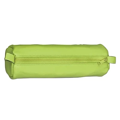 Afbeelding van Juscha Ju 43142 Pennenetui Alassio Echt Leer Licht Groen 21X6Cm