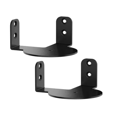 Afbeelding van Muurbeugel set voor Sonos Era 100 2 stuks Hoekmontage Zwart