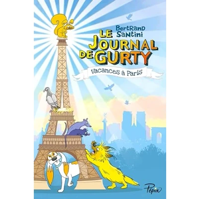 Afbeelding van Le journal de gurty,12:vacances a paris