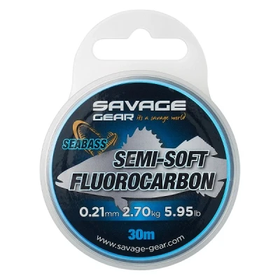 Afbeelding van Savage Gear Semi Soft Fluorocarbon Seabass 0.32mm (30m)