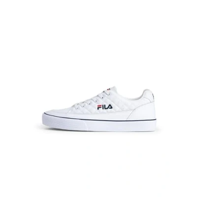 Afbeelding van Fila Salpare Sneakers laag, Heren, Maat: 44, White/navy Leer en textiel