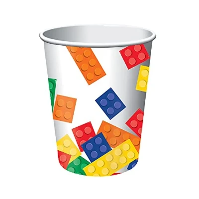 Afbeelding van Lego Blokken Bekers 260ml 8 stuks