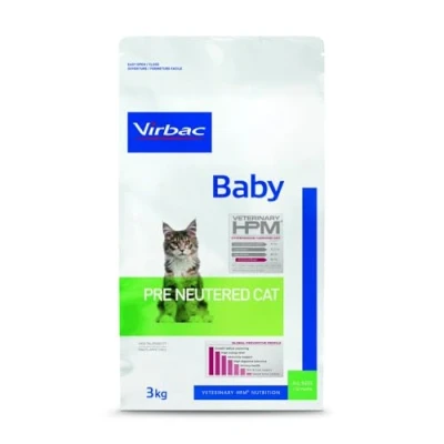 Afbeelding van HPM Veterinary Baby Pre Neutered Cat 3kg
