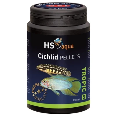 Afbeelding van HS Aqua Cichlid Pellets Small 1000 ml