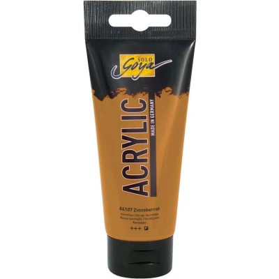 Afbeelding van Solo Goya Goud Oker Acrylverf 100ml tube Hoge kwaliteit A merk