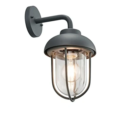 Afbeelding van TRIO DUERO Wandlamp Antraciet excl. 1x E27 4W Buitenverlichting IP44