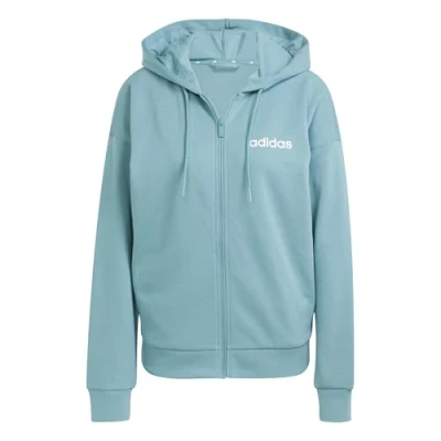 Afbeelding van adidas ESSENTIALS LINEAR FULL Zip French Terry Hoodie, dames, 1 stuk
