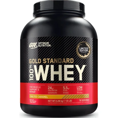 Afbeelding van Optimum Nutrition 100% Whey Gold Standard 2270gr Salted Caramel