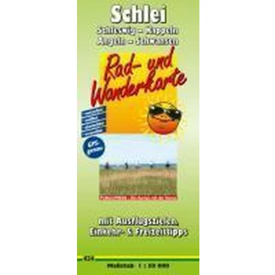 Afbeelding van Rad und Wanderkarte Schlei, Schleswig Kappeln Angeln Schwansen 1 : 50 000