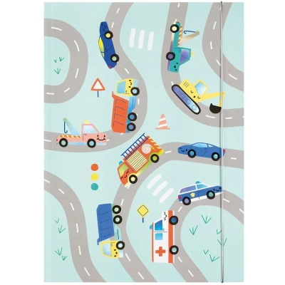 Afbeelding van Folia opbergmap A3 voertuigen