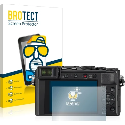 Afbeelding van BROTECT Screenprotector voor Panasonic Lumix DC LX100 II Folie Beschermfolie matte (2 Stuks)