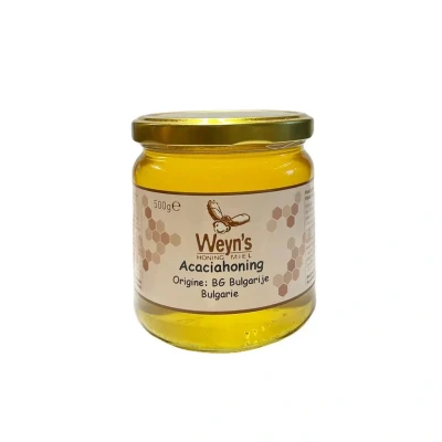 Afbeelding van Vloeibare acaciahoning Bulgarije 500g