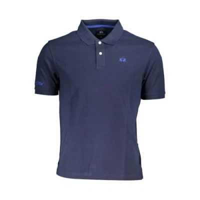 Afbeelding van La Martina Stijlvol poloshirt met korte mouwen voor heren, Kl Blauw