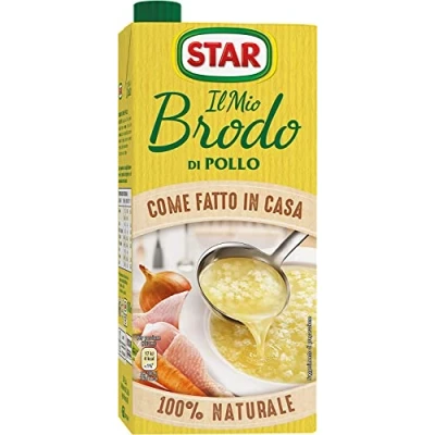 Afbeelding van Star Brodo Pollo kippen, verpakking van 3 stuks (3 x 1 liter)