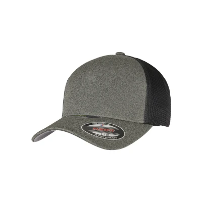 Afbeelding van Flexfit Trucker UNIPANEL Pet, Maat: L/XL, Olive/black
