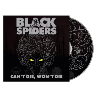 Afbeelding van Black Spiders Cant Die Wont (CD)